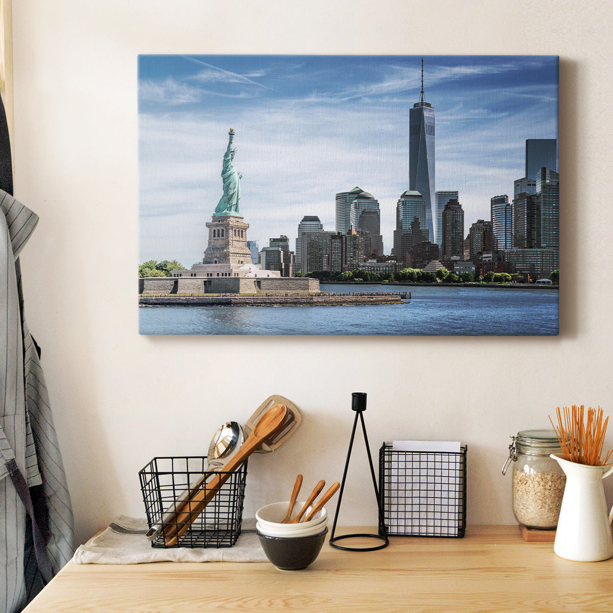 The Statue of Liberty, New York City - Canvas Art Print