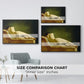 Reclining Nude (Liggende model), 1833 - Floater Framed Canvas Print