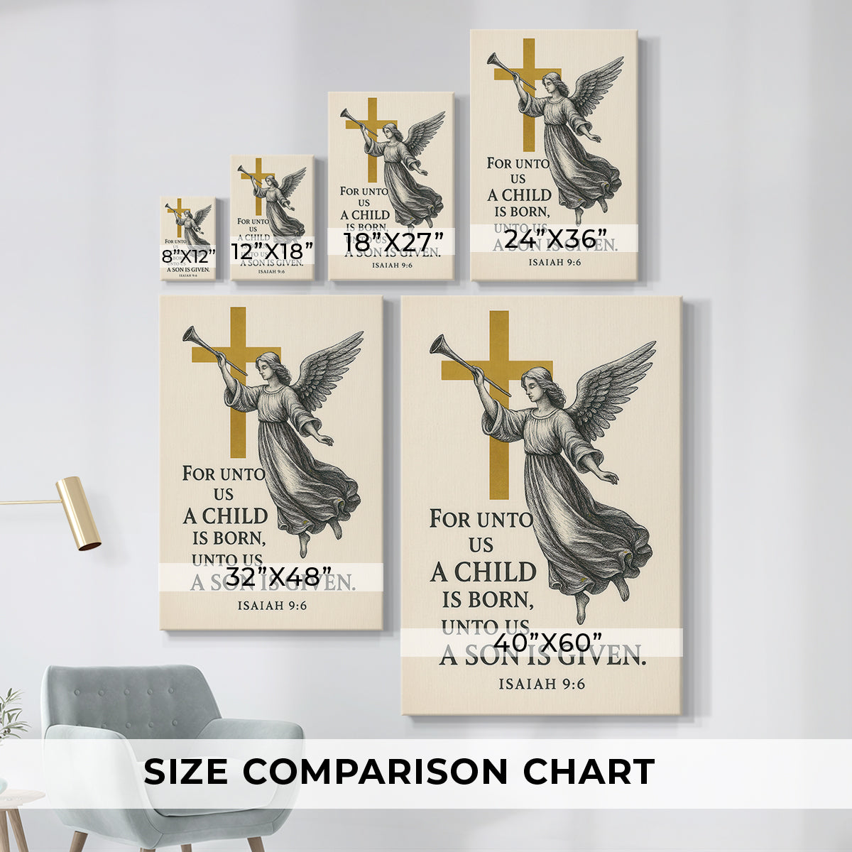 Sugar Blessing of Candle - Canvas Art Print