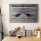 Hocus Pocus Broom Co. - Canvas Art Print
