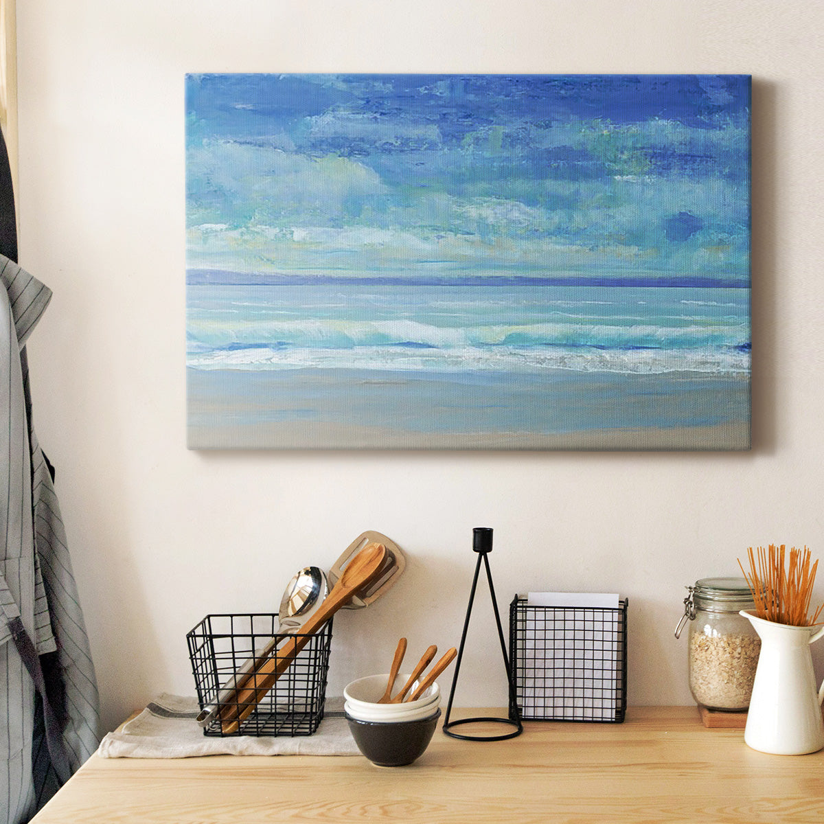 Rolling Surf II Premium Gallery Wrapped Canvas - Ready to Hang