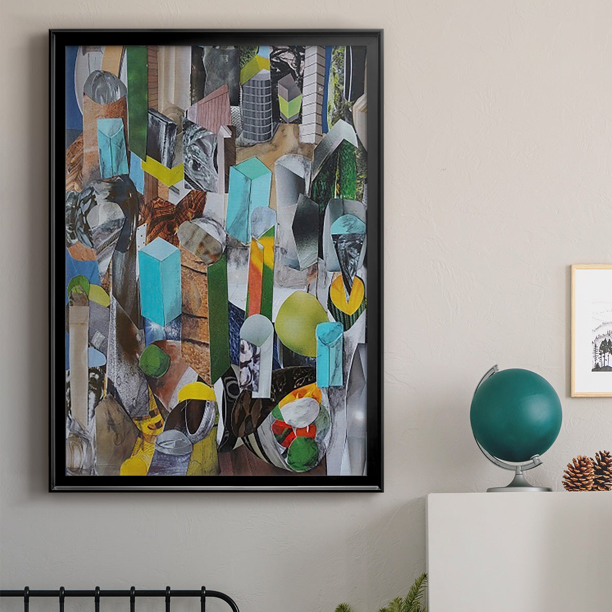 Puerto Vallarta - Modern Framed Canvas Print