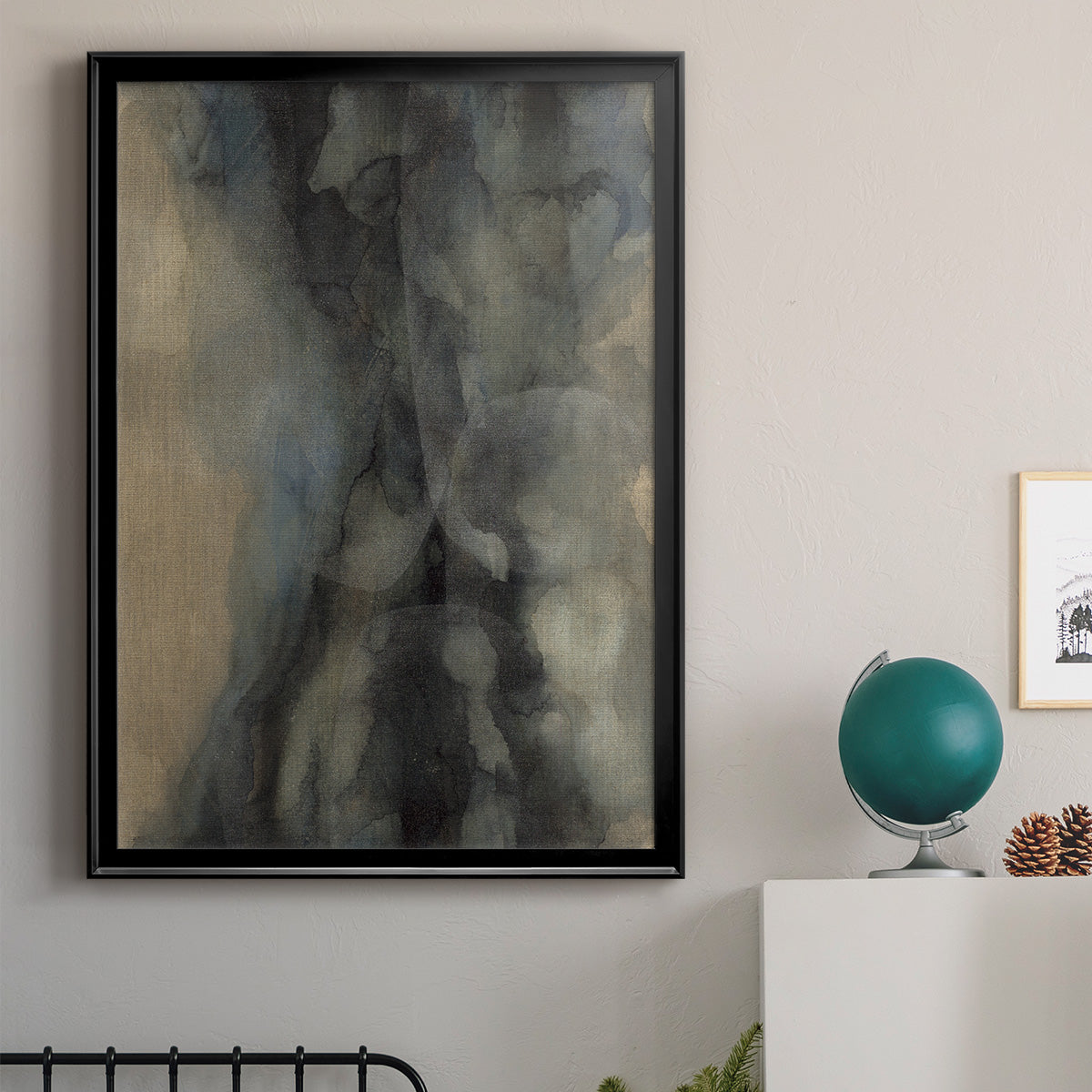 The Winter - Modern Framed Canvas Print