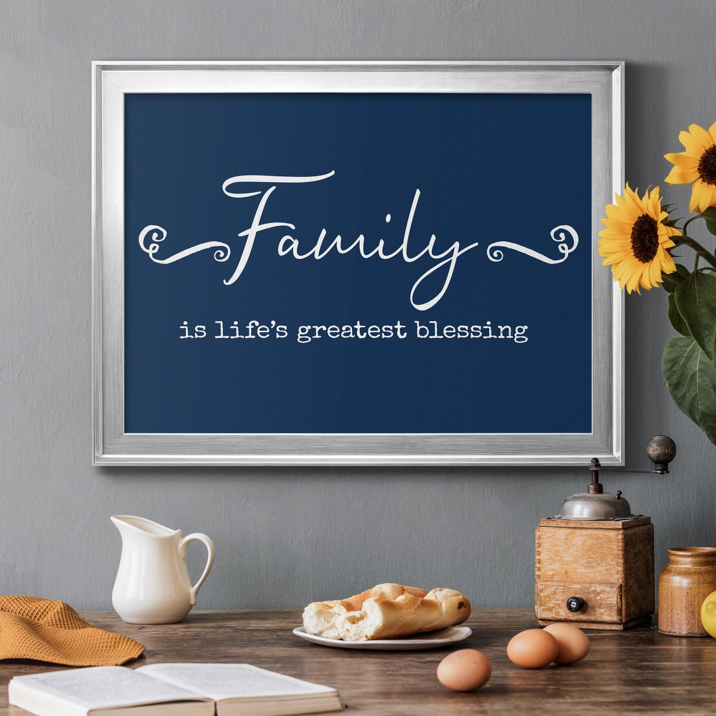 Family Greatest Blessing Premium Classic Framed Canvas - Ready to Hang