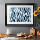 True Blue Wave II - Modern Framed Art Print