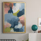 Soft Indigo Atmosphere I - Modern Framed Canvas Print