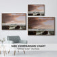 Views Across Frenchman's Bay from Mt. Desert Island, After a Squall, 1845 - Floater Framed Canvas Print