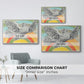 Flying Dove with Rainbow (Colombe volant à l'Arc-en-ciel), 1952 - Floater Framed Canvas Print