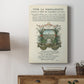 Printed Embellished Bookplate II Premium Gallery Wrapped Canvas - Ready to Hang