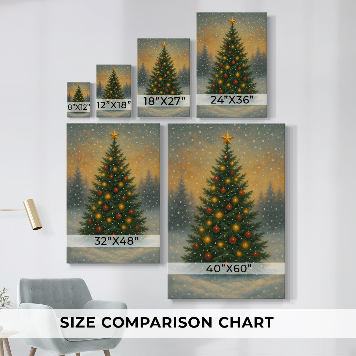 Woodland Promise of Star - Canvas Art Print