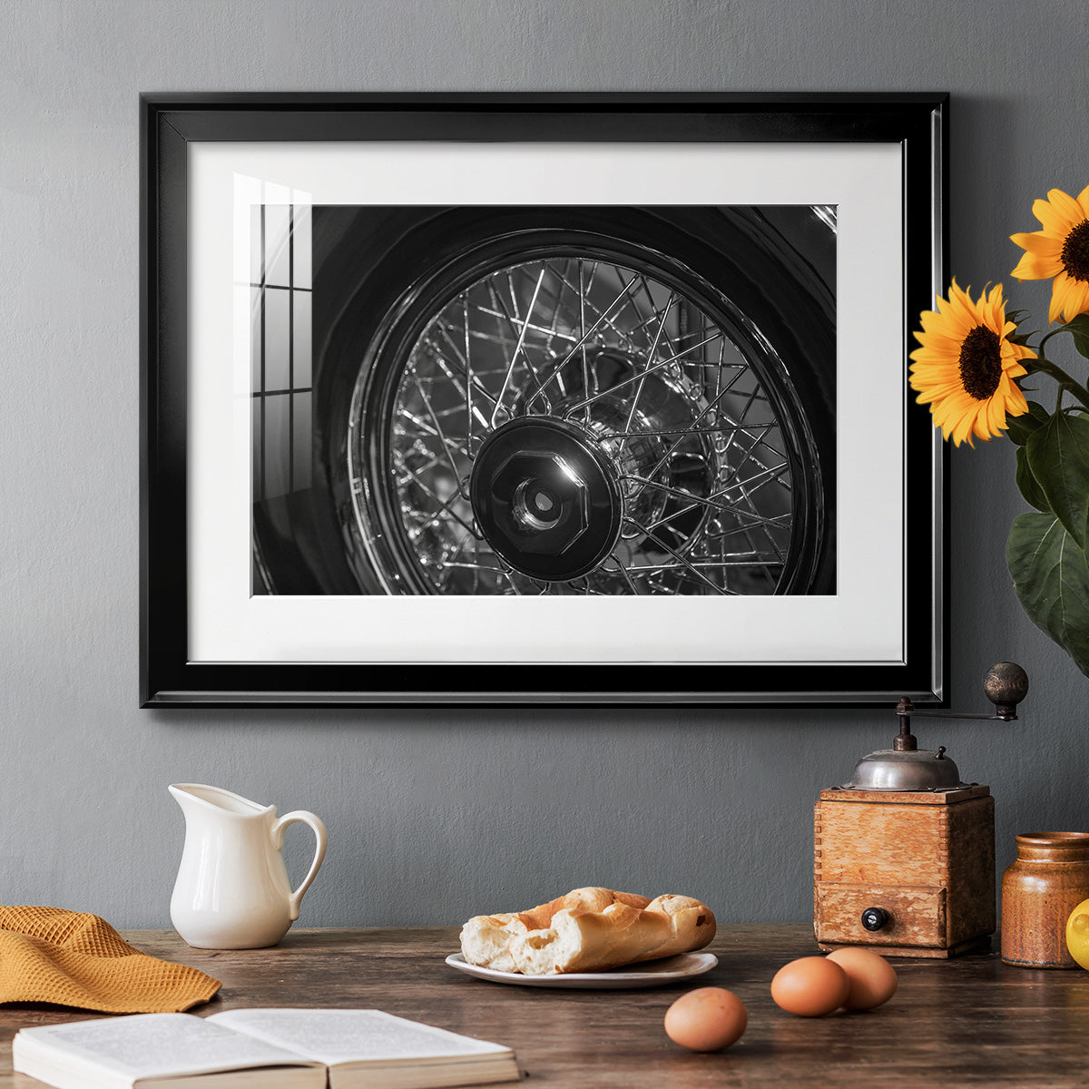 Vroom I Premium Framed Print - Ready to Hang