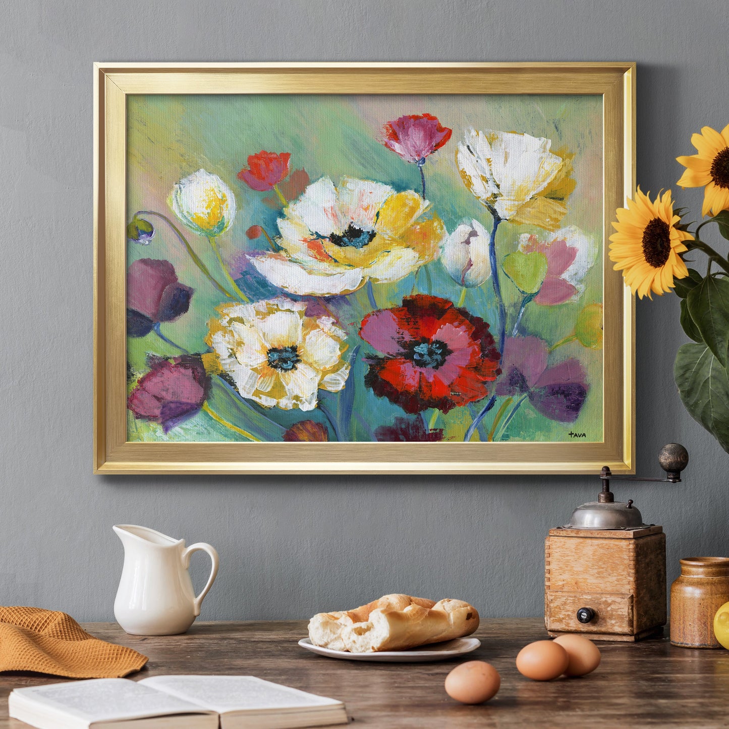 Alex's Garden Premium Classic Framed Canvas - Ready to Hang