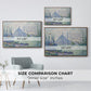 The Golden Horn, Minarets, 1907 - Floater Framed Canvas Print