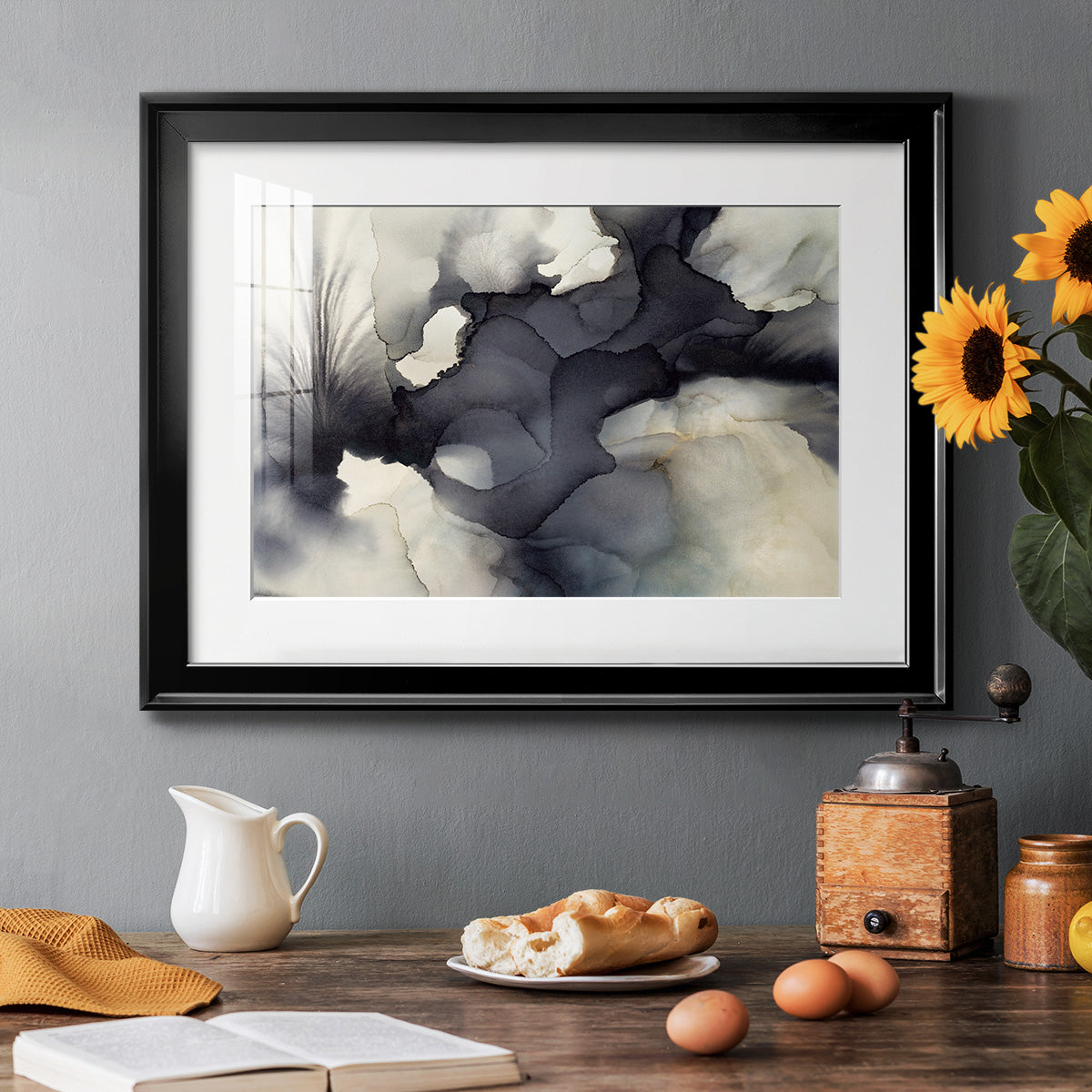 Sound & Color - Modern Framed Art Print