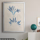 Blue Marine Algae I - Modern Framed Canvas Print