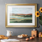 Autumn River Crossing I - Modern Framed Art Print