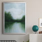 Mossy Reflections I - Modern Framed Canvas Print