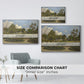 The Painter's Garden at Saint-Privé, 1886 - Floater Framed Canvas Print