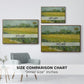 Field with Irises near Arles, 1888 - Floater Framed Canvas Print