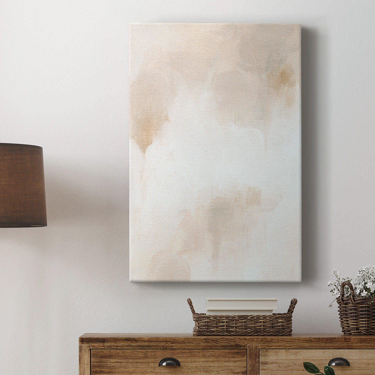 Neutral Glow II Premium Gallery Wrapped Canvas - Ready to Hang