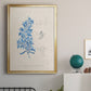 Blue Marine Algae VI - Modern Framed Canvas Print