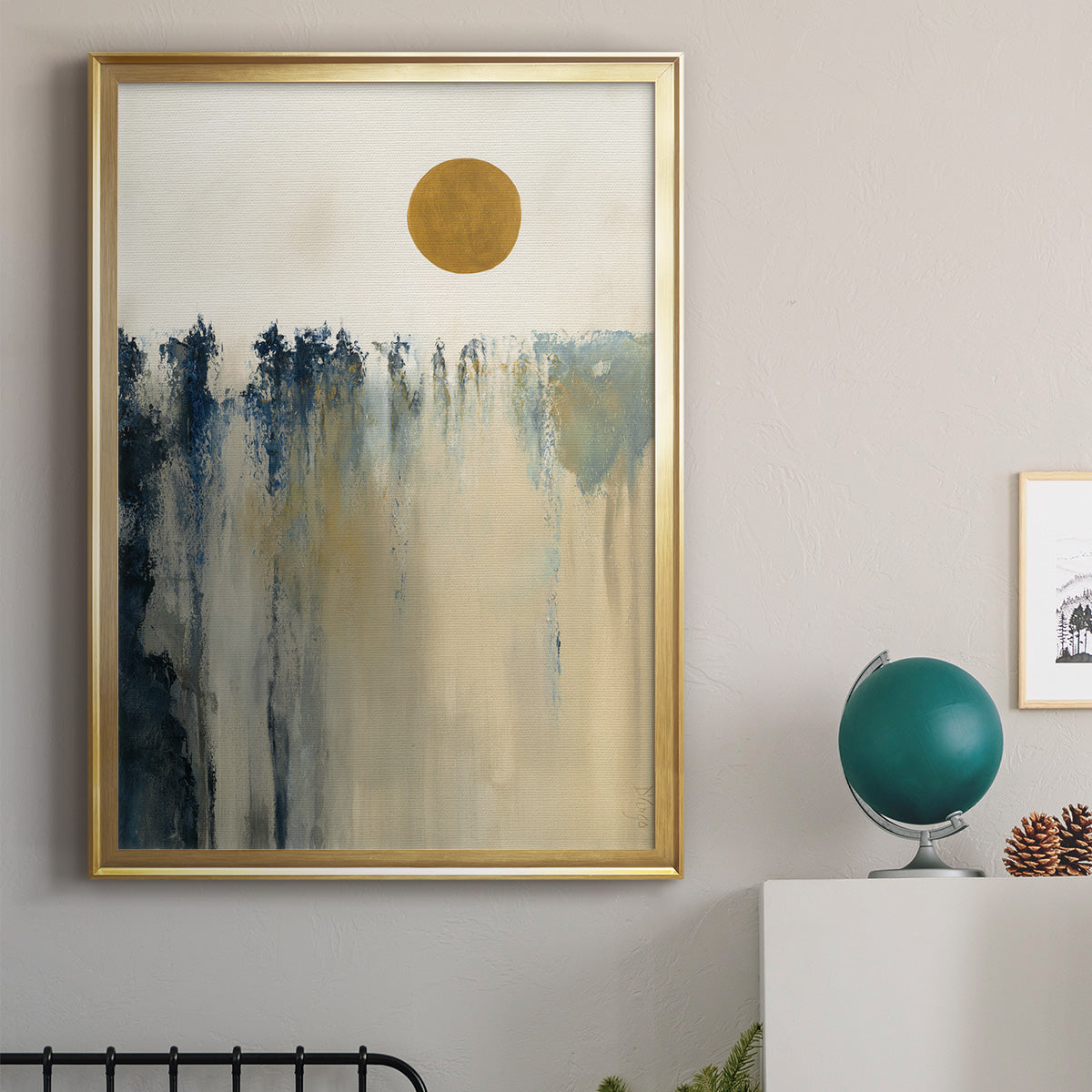 Equilibrium - Modern Framed Canvas Print