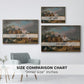 The Reapers, 1800 - Floater Framed Canvas Print
