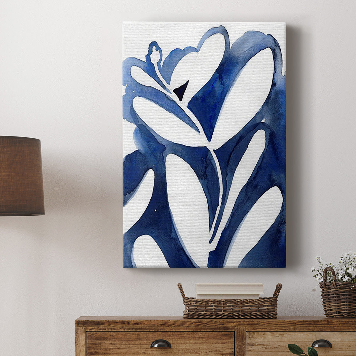 Blue Eucalyptus I - Canvas Art Print