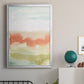 Blushing Sunrise I - Modern Framed Canvas Print