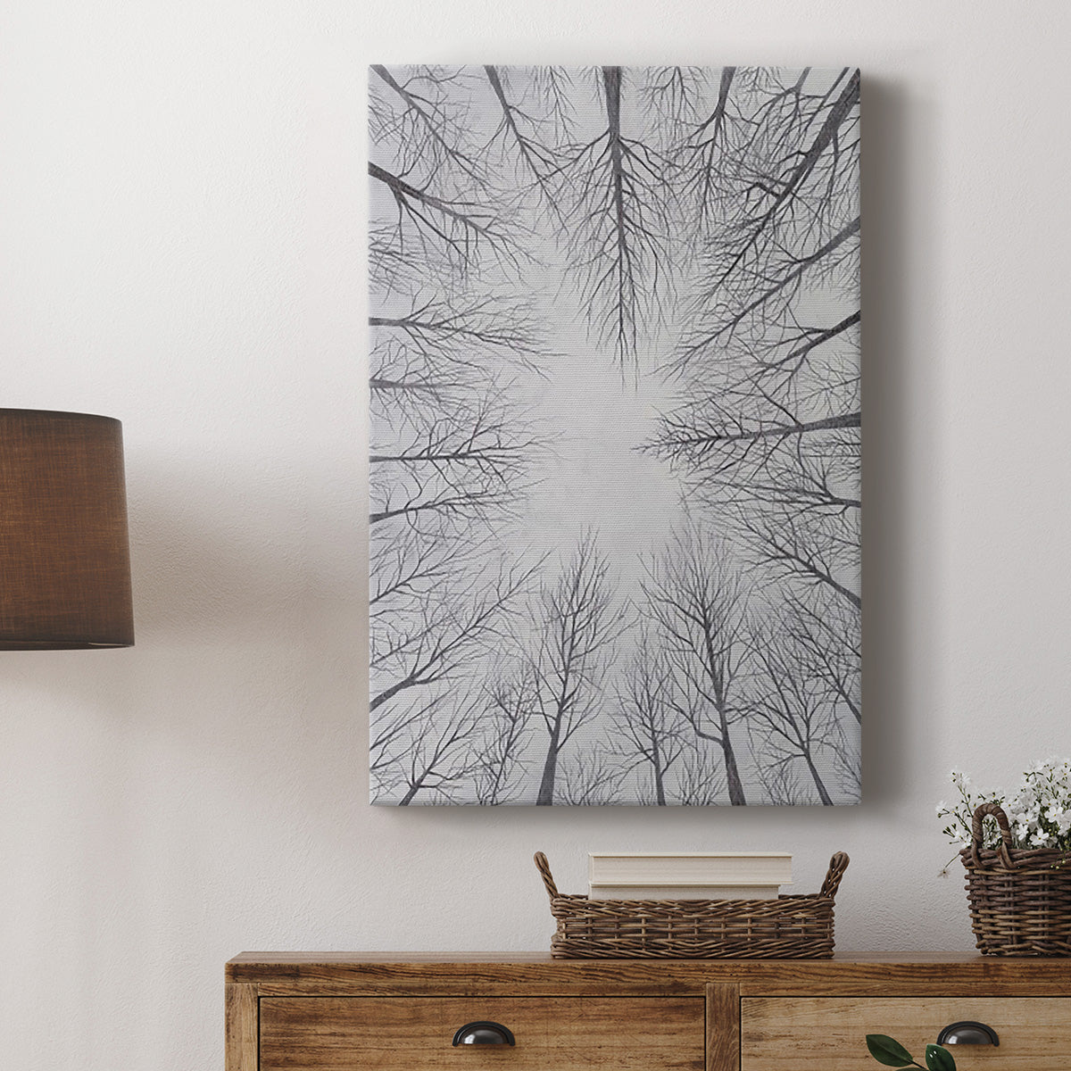 Deciduous Canopy I - Canvas Art Print