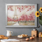 Spring In Paris - Modern Framed Canvas Print