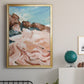 Impasto Plateau I - Modern Framed Canvas Print