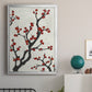 Red Berry Branch I - Modern Framed Canvas Print