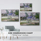 Houses in Auvers, 1890 - Floater Framed Canvas Print