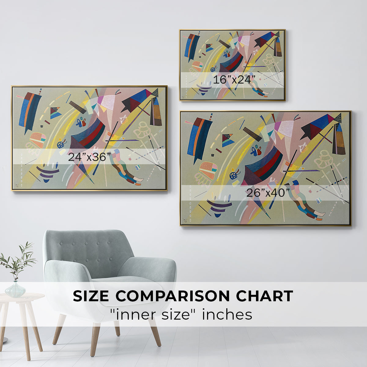 Untitled (Sans Titre), 1941 - Floater Framed Canvas Print