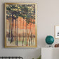 Between the Trees II - Modern Framed Canvas Print