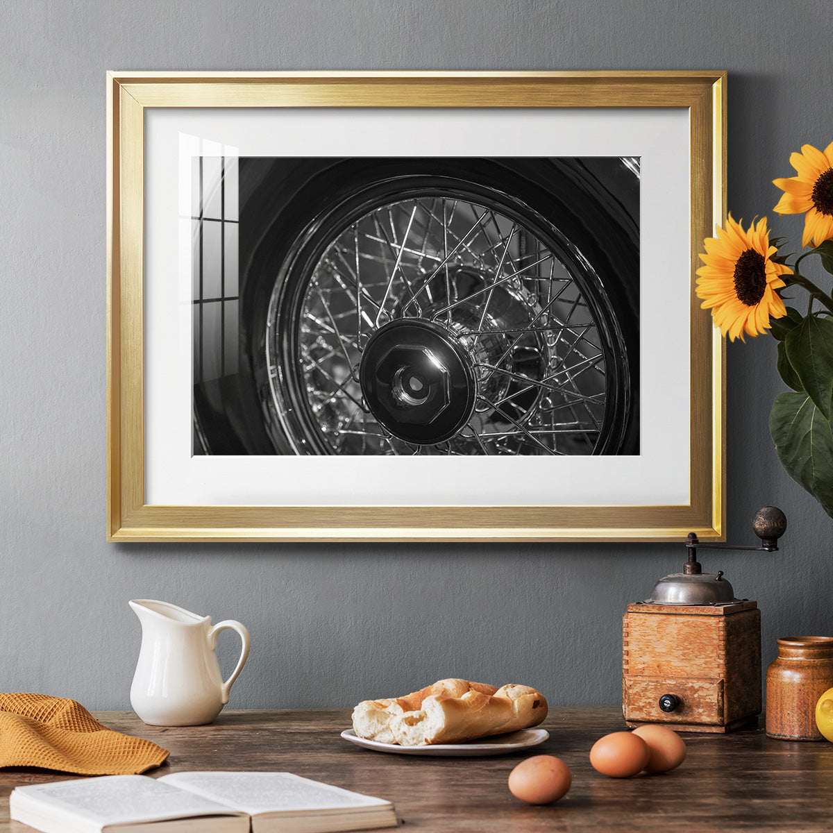 Vroom I Premium Framed Print - Ready to Hang