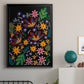 Muddled Flowers I - Modern Framed Canvas Print