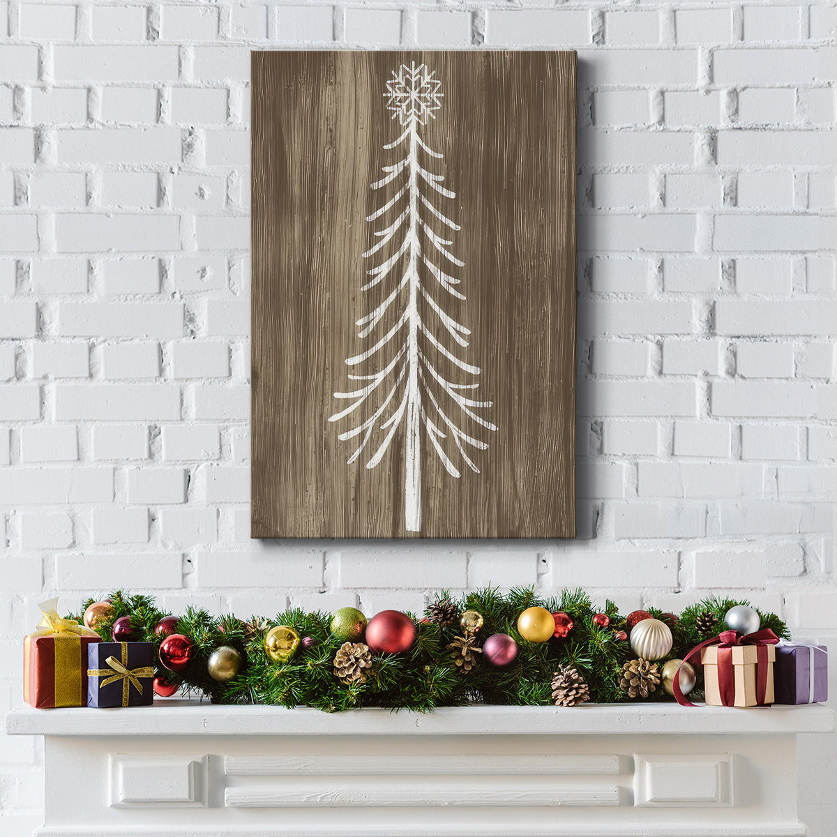 Barnwood Wonderland VII - Gallery Wrapped Canvas