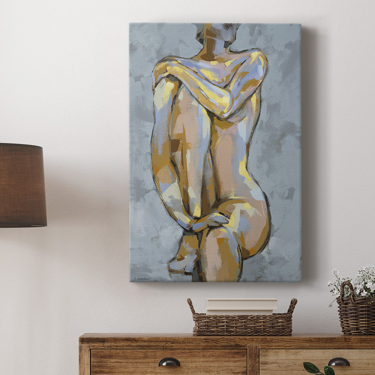 Grey Maiden I - Canvas Art Print