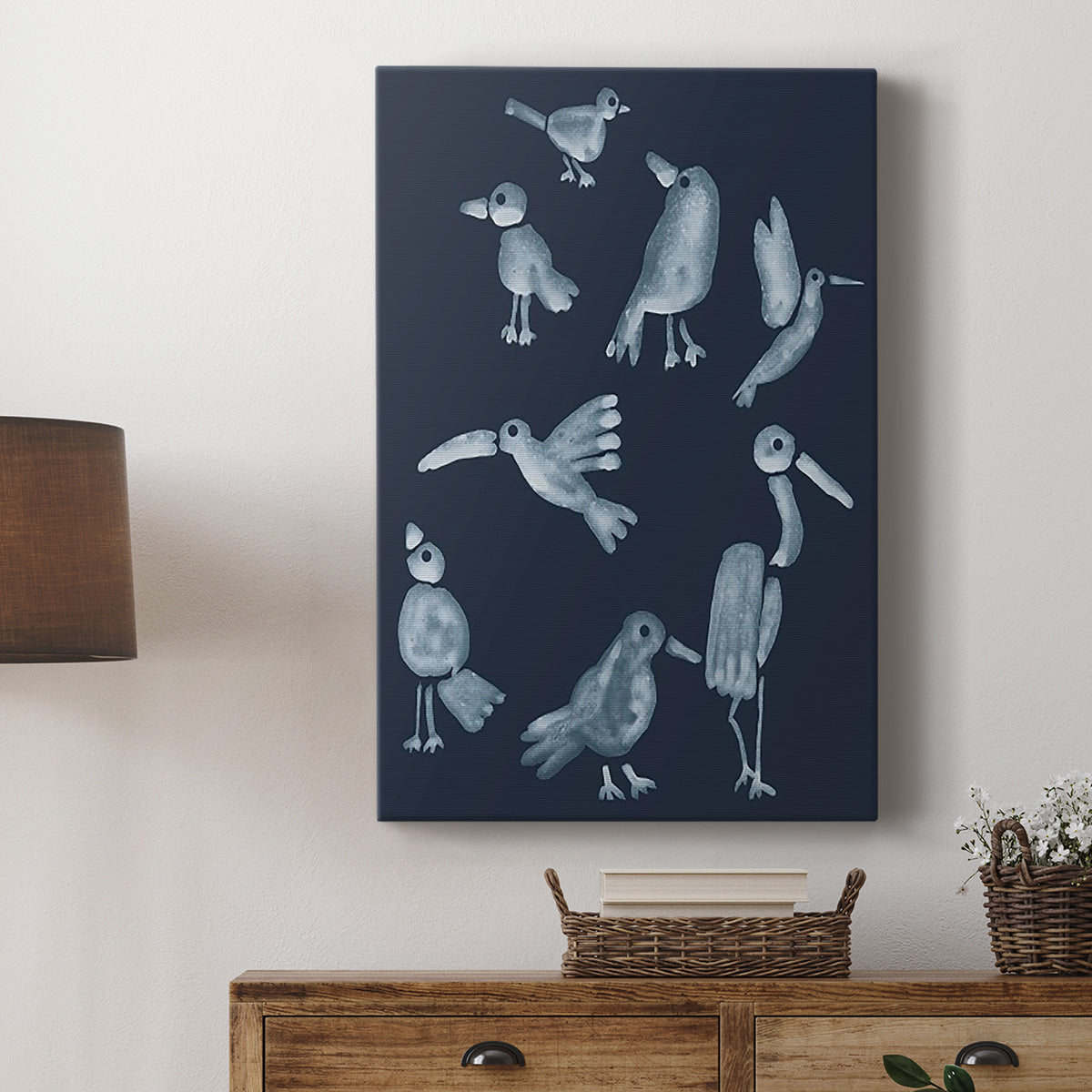 Flock II - Canvas Art Print