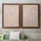 Curly Face I - Premium Framed Canvas 2 Piece Set - Ready to Hang