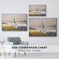 Evening Calm, Concarneau, Opus 220, 1891 - Floater Framed Canvas Print