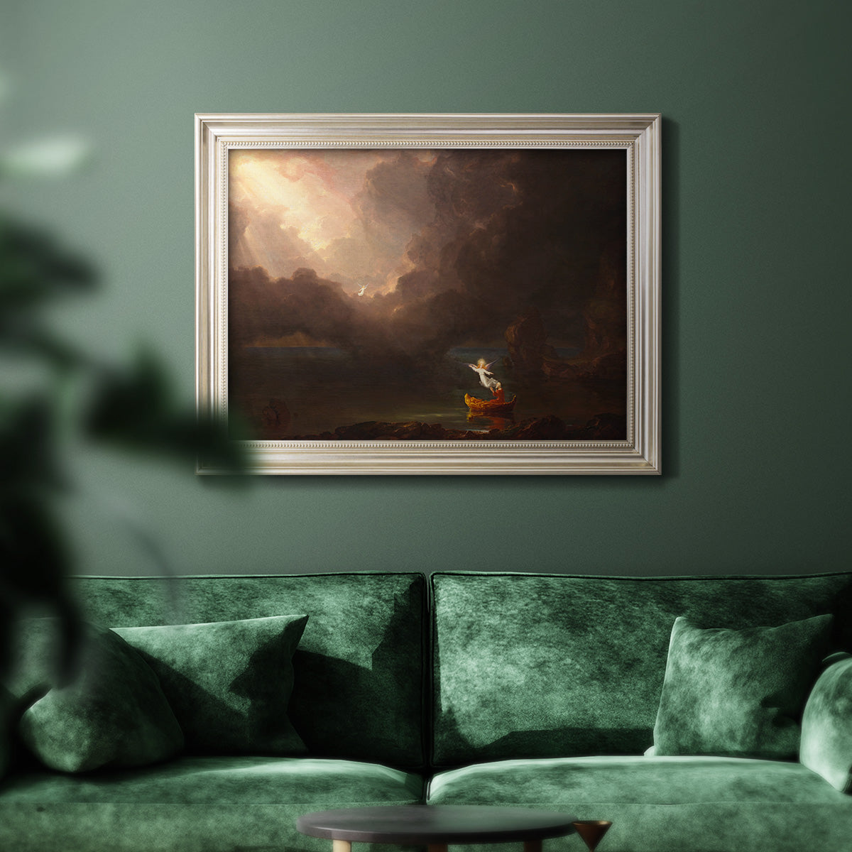 The Voyage of Life - Ornate Framed Canvas Print