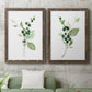 Sprigs in Green I   - Premium Framed Canvas 2 Piece Set - Ready to Hang