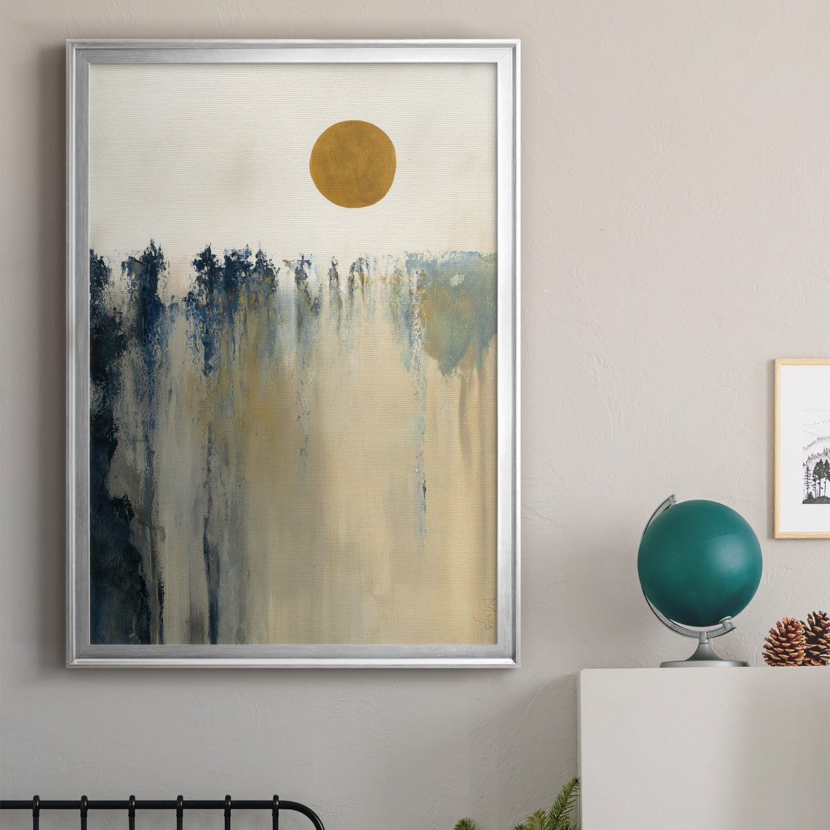 Equilibrium - Modern Framed Canvas Print