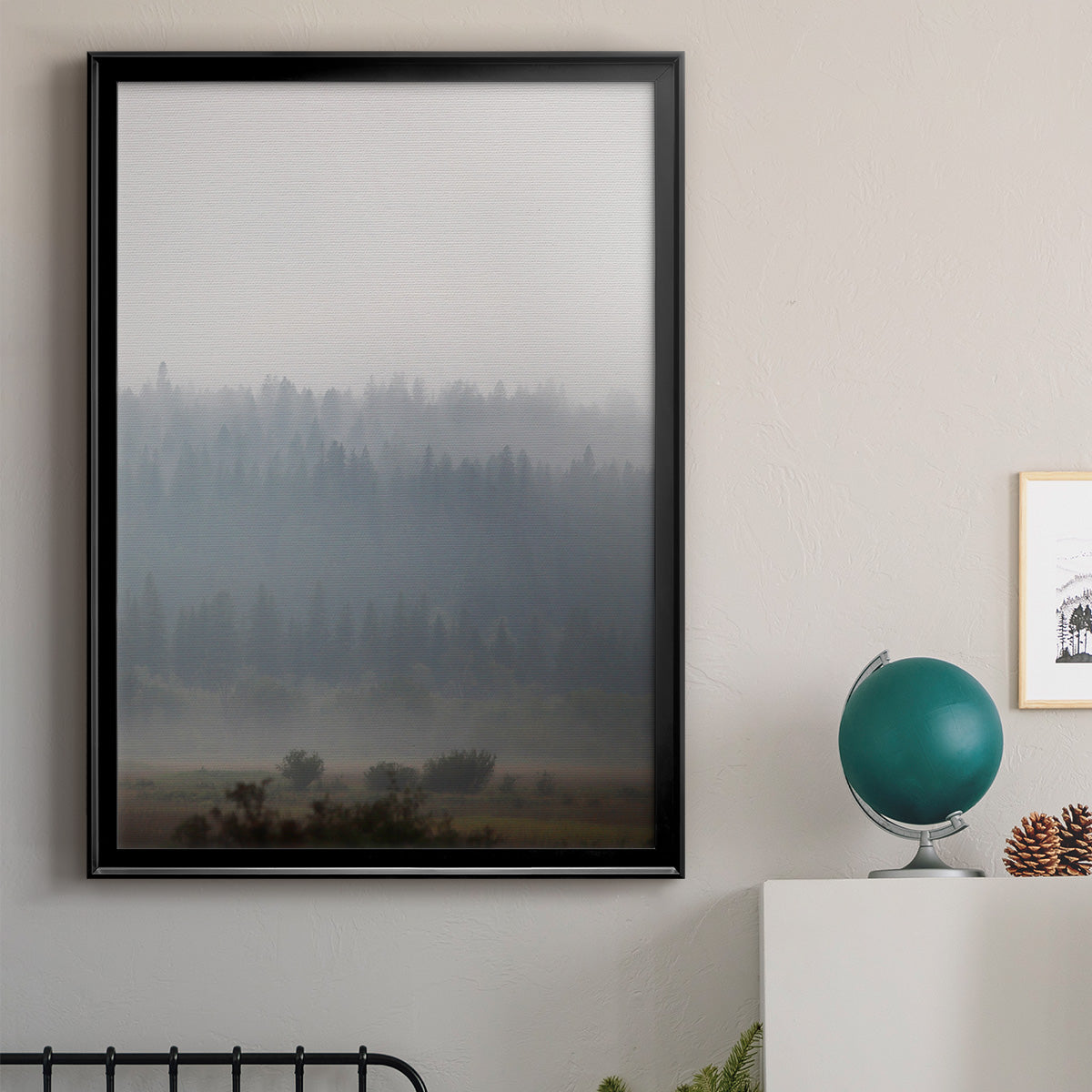 Morning Glow I - Modern Framed Canvas Print