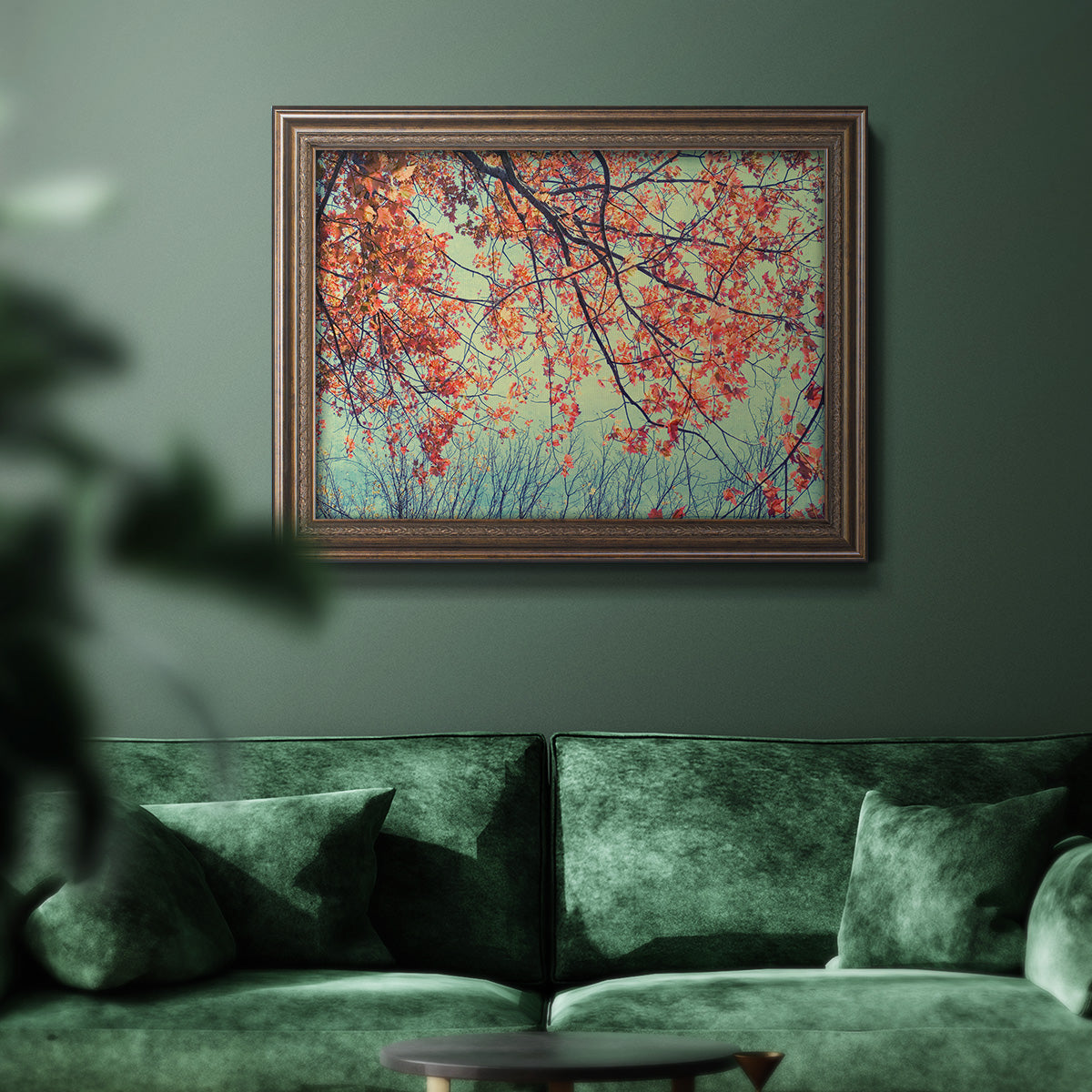 Autumn Tapestry II Premium Framed Canvas- Ready to Hang