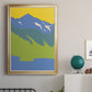 Bright Glacial Lake I - Modern Framed Canvas Print