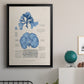 Blue Marine Algae IV -  Framed Canvas Print